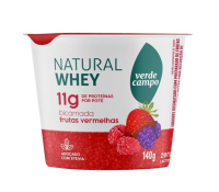 imagem de Iogurte Verde Campo Whey 11 Frutas Vermelhas 140g