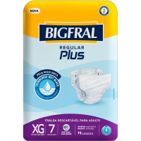 imagem de Fralda Descartável Bigfral Regular XG c/7