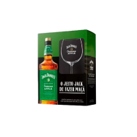 imagem de Kit Whisky Jack Daniel'S Apple 1l c/ Taça