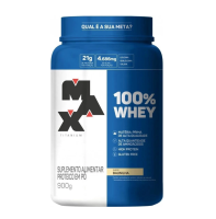 imagem de Whey 100% Max Titanium Baunilha Pote 900g