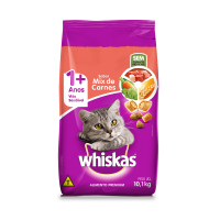 imagem de Ração Whiskas Adulto Mix de Carnes 10.1Kg