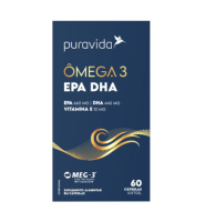 imagem de Ômega 3 Puravida EPA DHA 60un