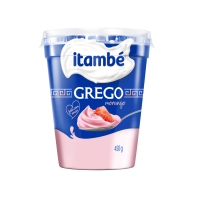 imagem de Iogurte Itambé Grego Pedaços Morango 450g