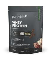 imagem de Suplemento Puravida Whey Protein Chocolate Língua de Gato 450g