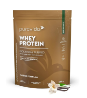imagem de Suplemento Puravida Whey Protein Vanilla 450g