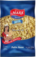 imagem de Macarrão Mara Azul Sêmola Padre Nosso 500g