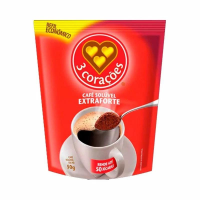 imagem de Café 3 Corações Solúvel Extra Forte Sachê 50g