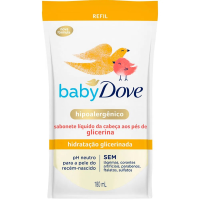 imagem de Sabonete Líquido Dove Glicerina Hipoalergênico Sachê 180ml