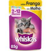 imagem de Ração Whiskas Filhotes Frango 85g Sachê