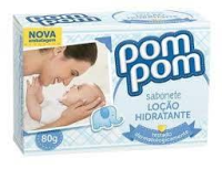 imagem de Sabonete Pompom Loção Hidratante 80g