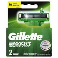 imagem de Carga Gillette Mach3 Sensitive c/2