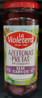 imagem de Azeitona La Violetera Preta s/ Caroço 160g