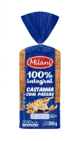 imagem de Pão Milani 100% Integral Castanha e Passas 380g